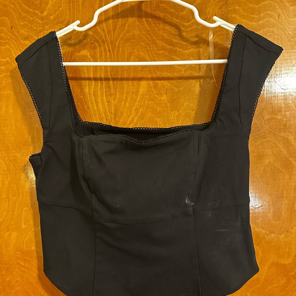 Elegant Black Women's Top